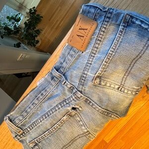 ARMANI EXCHANGE DENIM BOOTCUT JEANS